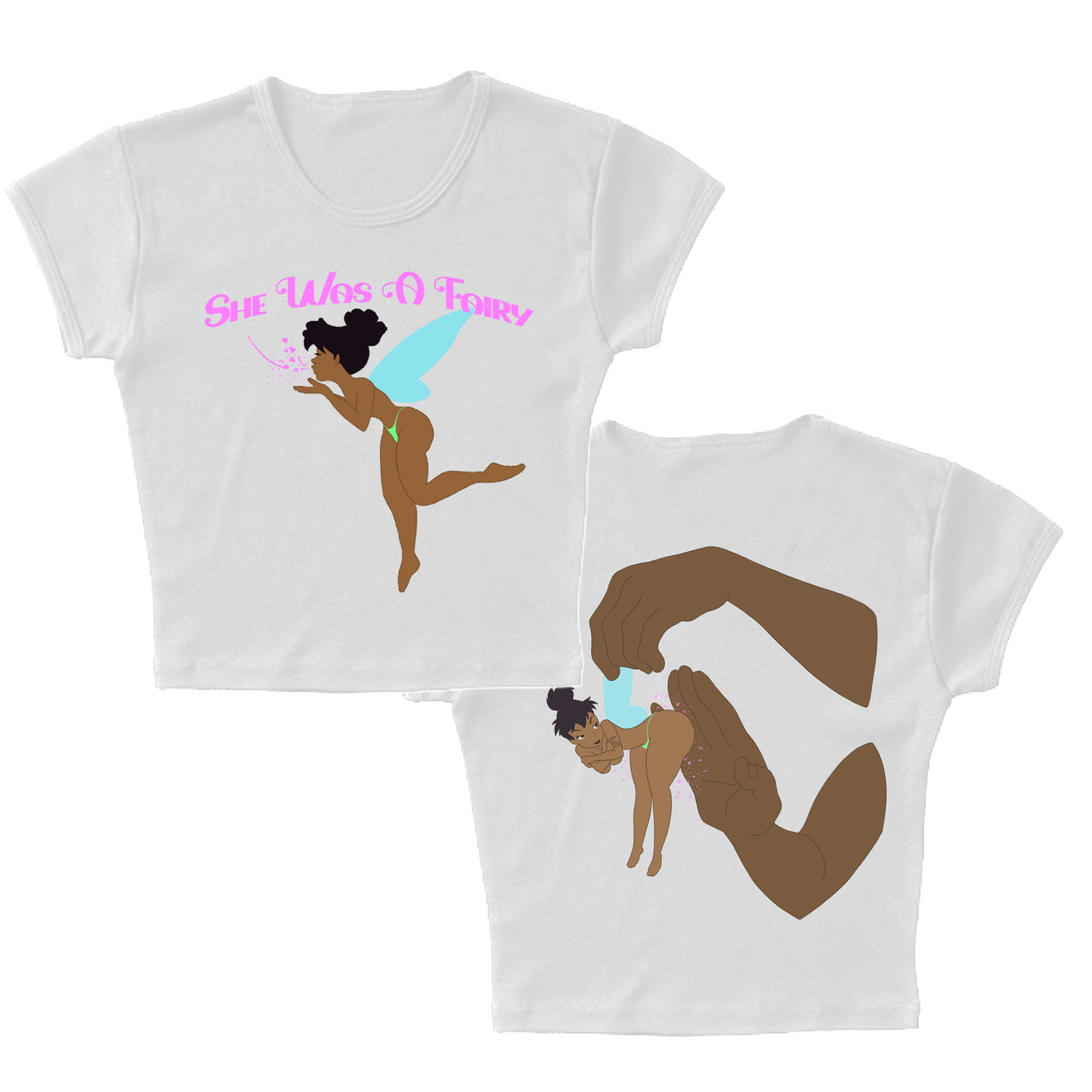 SLAP BABY TEE - WHITE