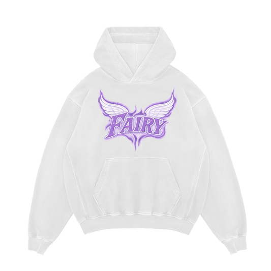 FAIRY HOODIE - WHITE